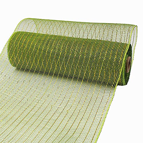 djgkENVQ Satinband, Poly Mesh Ribbon Deco Metallic Foil Mesh Rolls Gemischte Farben Mesh Ribbon(Aa) von djgkENVQ