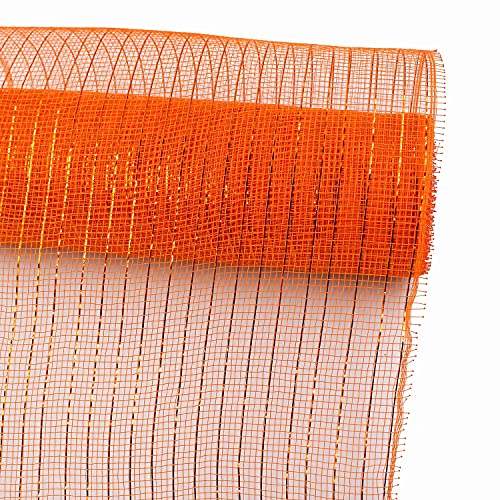 djgkENVQ Satinband, Poly Mesh Ribbon Deco Metallic Foil Mesh Rolls Gemischte Farben Mesh Ribbon(Cc) von djgkENVQ