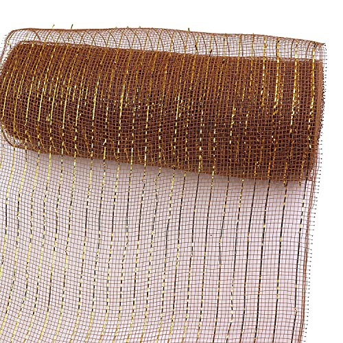 djgkENVQ Satinband, Poly Mesh Ribbon Deco Metallic Foil Mesh Rolls Gemischte Farben Mesh Ribbon(P) von djgkENVQ