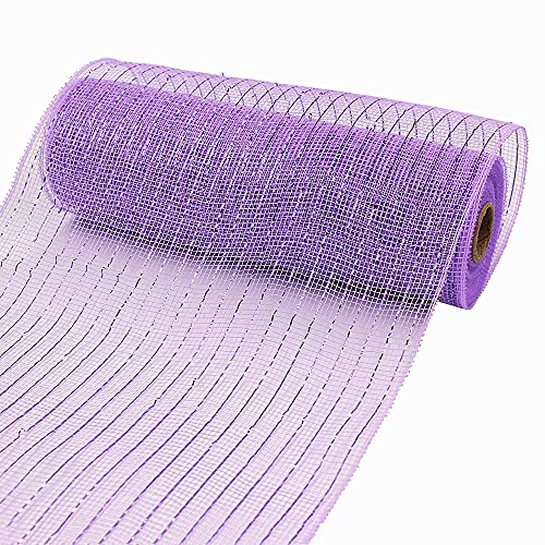 djgkENVQ Satinband, Poly Mesh Ribbon Deco Metallic Foil Mesh Rolls Gemischte Farben Mesh Ribbon(Y) von djgkENVQ
