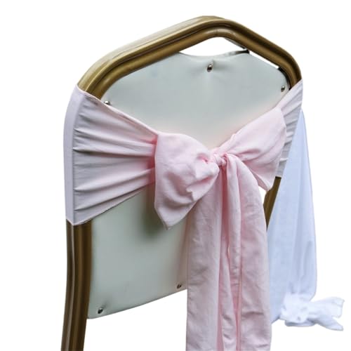 djgkENVQ Überzüge for Hochzeitsempfänge, Veranstaltungen, Bankette, Stühle, Dekoration for Hochzeiten(Light Pink,10 pcs) von djgkENVQ