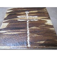 Keramik Rock Art Tile - Libelle Petroglyph Keramikfliese Coaster Carving von dklStudios