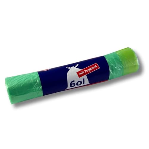 dm-folien Grüne Müllbeutel 60 Liter I 1000 Stück I 630 x 740 mm I Robuste Müllsäcke mit Zugband I HDPE-Mülltüten 10,5 my I Premium Abfallsäcke für Garten & Haushalt I stabil & reißfest dm-folien Grüne Müllbeutel 60 Liter I 1000 Stück I 630 x 740 mm I Robuste Müllsäcke mit Zugband I HDPE-Mülltüten 10,5 my I Premium Abfallsäcke für Garten & Haushalt I stabil & reißfest von dm-folien gmbh