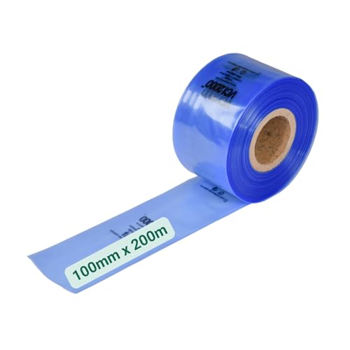 dm-folien VCI Schlauchfolie blau-transparent I LDPE Korrosionsschutzfolie für Metallteile & Überseeversand von dm-folien gmbh