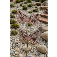 Edelrost Schmetterling Gartenstecker Metall Butterfly Rostdeko Metallblume Outdoor Deko Rostoptik Geschenk Blumenstecker Gartenaccessoires Edelrost Schmetterling Gartenstecker Metall Butterfly Rostdeko Metallblume Outdoor Deko Rostoptik Geschenk Blumenstecker Gartenaccessoires von dmpmetalldesign
