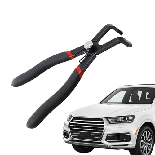dmqdu Auto-Demontagezangen, Demontagezange für Auto | Demontagezange aus Stahl – Zange zum Entfernen von Platten aus Stahl – abgewinkelte Zange für runde Nägel, Nagelentfernungswerkzeug von dmqdu