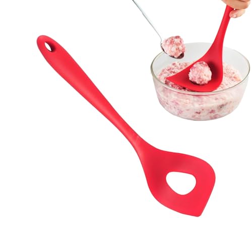 dmqdu Fleischbällchenmacher, Fleischbällchenmacher, Silikon-Löffel für Fleischbällchen, Küchenzubehör, Fleischbällchen-Werkzeug, ergonomischer Griff dmqdu Fleischbällchenmacher, Fleischbällchenmacher, Silikon-Löffel für Fleischbällchen, Küchenzubehör, Fleischbällchen-Werkzeug, ergonomischer Griff von dmqdu
