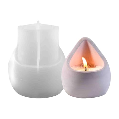 dmqdu Kerzenleuchterform, Silikonform für Kerzenständer, Silikonharzform für Kerzenhalter, Wassertropfen-Design, Heimdekorationswerkzeuge aus Zement dmqdu Kerzenleuchterform, Silikonform für Kerzenständer, Silikonharzform für Kerzenhalter, Wassertropfen-Design, Heimdekorationswerkzeuge aus Zement von dmqdu