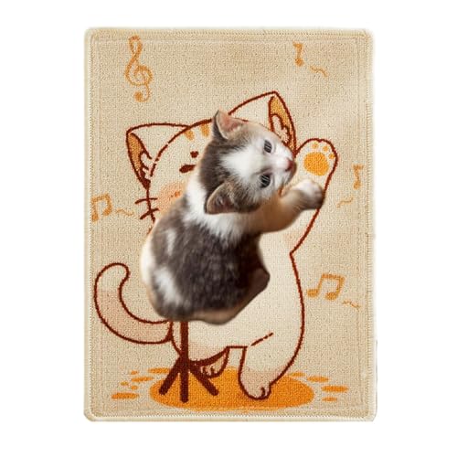 dmqdu Kratzmatte für Katzen, Kratzmöbel für Katzen im Innenbereich – mit Kratzmatte für Katzen, kratzfeste Matte für Katzen, kratzfest, für Katzen, geräumig für Möbel, klebriges Design dmqdu Kratzmatte für Katzen, Kratzmöbel für Katzen im Innenbereich – mit Kratzmatte für Katzen, kratzfeste Matte für Katzen, kratzfest, für Katzen, geräumig für Möbel, klebriges Design von dmqdu