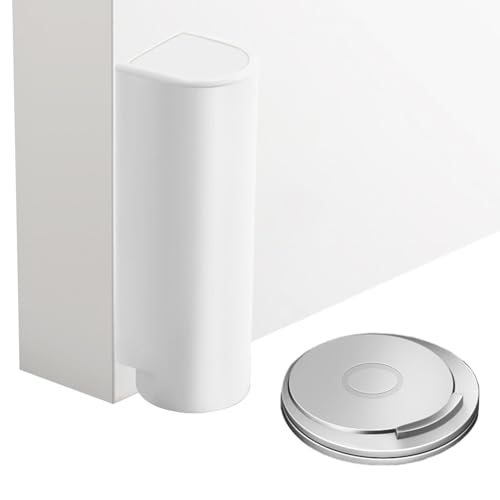 dmqdu Leiser Türstopper, Bodentürstopper, Türstopper, geräuschloser Türstoßfänger ohne Bohren auf dem Boden aus Metall | Robuster Türstopper ohne Bohren mit Klebstoff für Schlafzimmer dmqdu Leiser Türstopper, Bodentürstopper, Türstopper, geräuschloser Türstoßfänger ohne Bohren auf dem Boden aus Metall | Robuster Türstopper ohne Bohren mit Klebstoff für Schlafzimmer von dmqdu