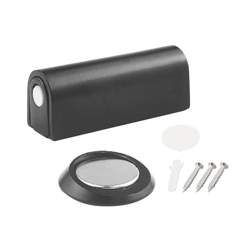dmqdu Magnetischer Türstopper, magnetischer Türstopper, mechanischer Bodentürstopper aus Edelstahl, Türgetriebe am Boden oder an der Wand, Türbeschläge von dmqdu