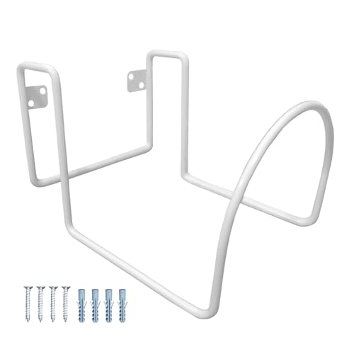 dmqdu Schlauchaufhänger außen | Effizienter robuster Metall-Wand-Schlauchhaken, Gartenschlauchständer, strapazierfähig, Wasserschlauchhalter, Metall-Wandschlauch-Halterung, Gartenschlauch-Aufhänger von dmqdu