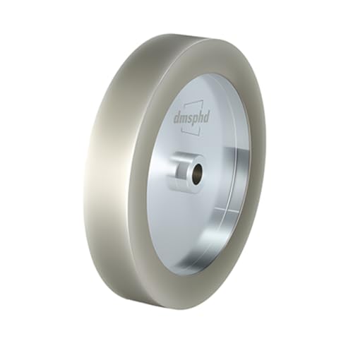 CBN-Schleifscheibe, 20,3 cm, Körnung 600, breiter 3,8 cm, 12 mm Dorn für T-4 Schärfsystem und Schärfen von Hochgeschwindigkeitsstahlwerkzeugen (Körnung 600) von dmsphd
