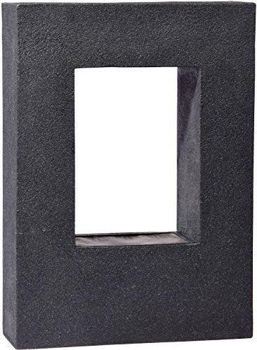 dobar® 96110e Design Gartenbrunnen Jupiter mit Pflanzoption| Terrassenbrunnen mit LED-Beleuchtung | Wasserfall aus Polyresin | Springbrunnen Outdoor | Dekorativer Zierbrunnen | 54,5 x 19 x 76 cm von dobar