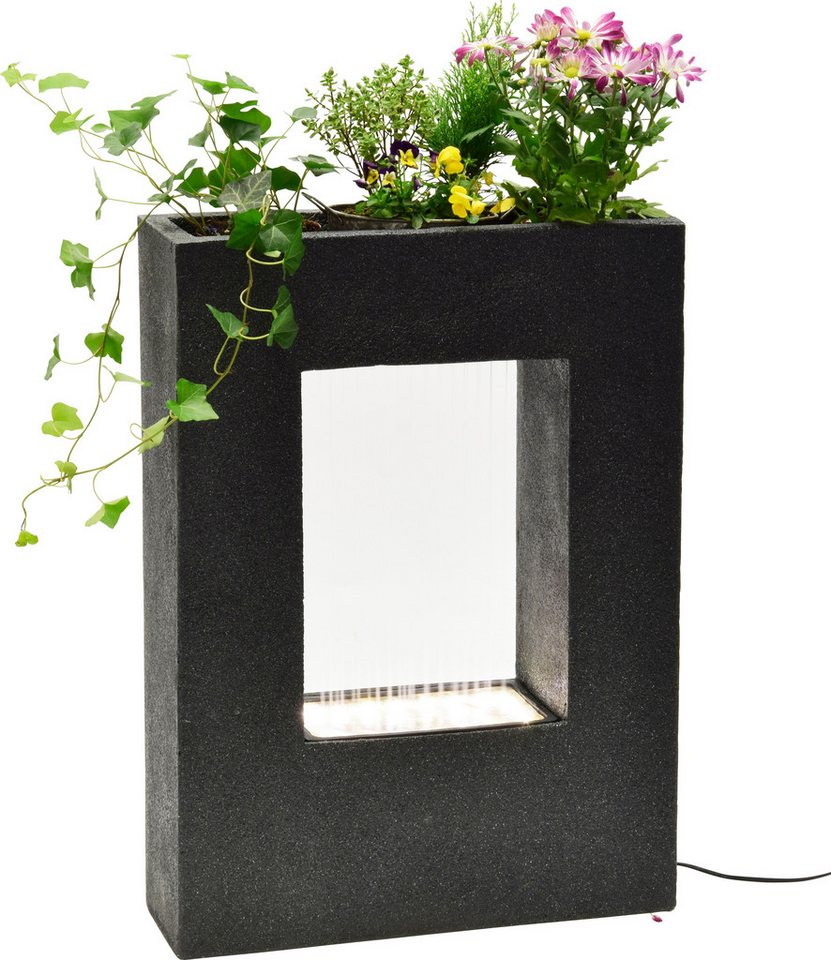 dobar Gartenbrunnen Großer Design-Gartenbrunnen mit LED´s rechteckig dobar Gartenbrunnen Großer Design-Gartenbrunnen mit LED´s rechteckig von dobar