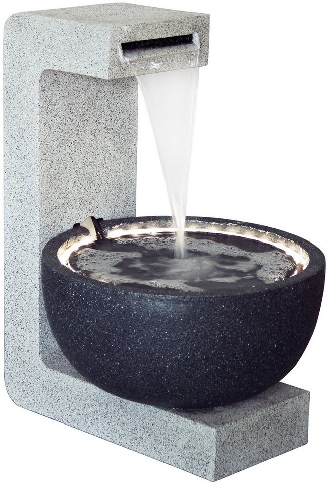 dobar Gartenbrunnen Runder Design-Gartenbrunnen mit LED´s dobar Gartenbrunnen Runder Design-Gartenbrunnen mit LED´s von dobar