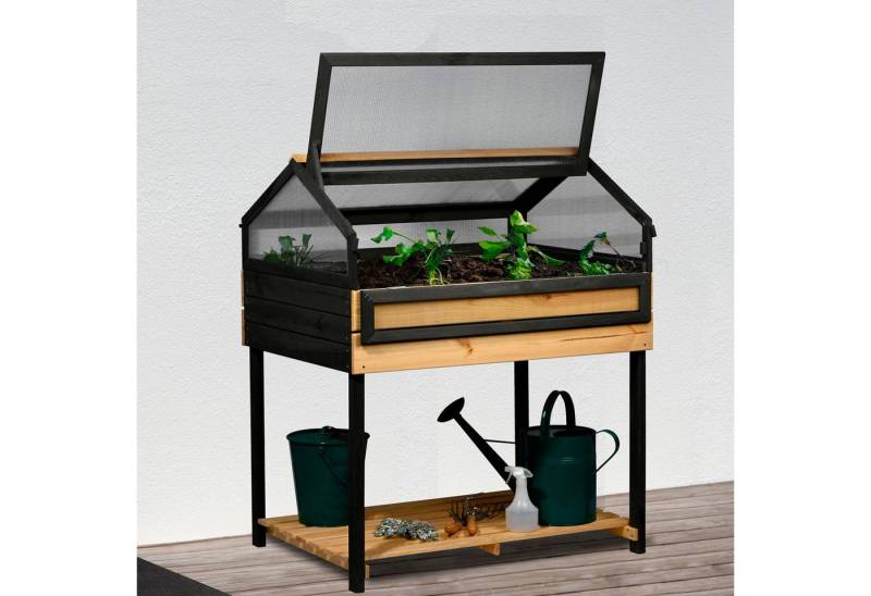 dobar Hochbeet "Vierjahreszeiten" Gr. XXL, Das XXL-Hochbeet ist ca. 100 x 73 x 121,5 cm (L x B x H) groß von dobar