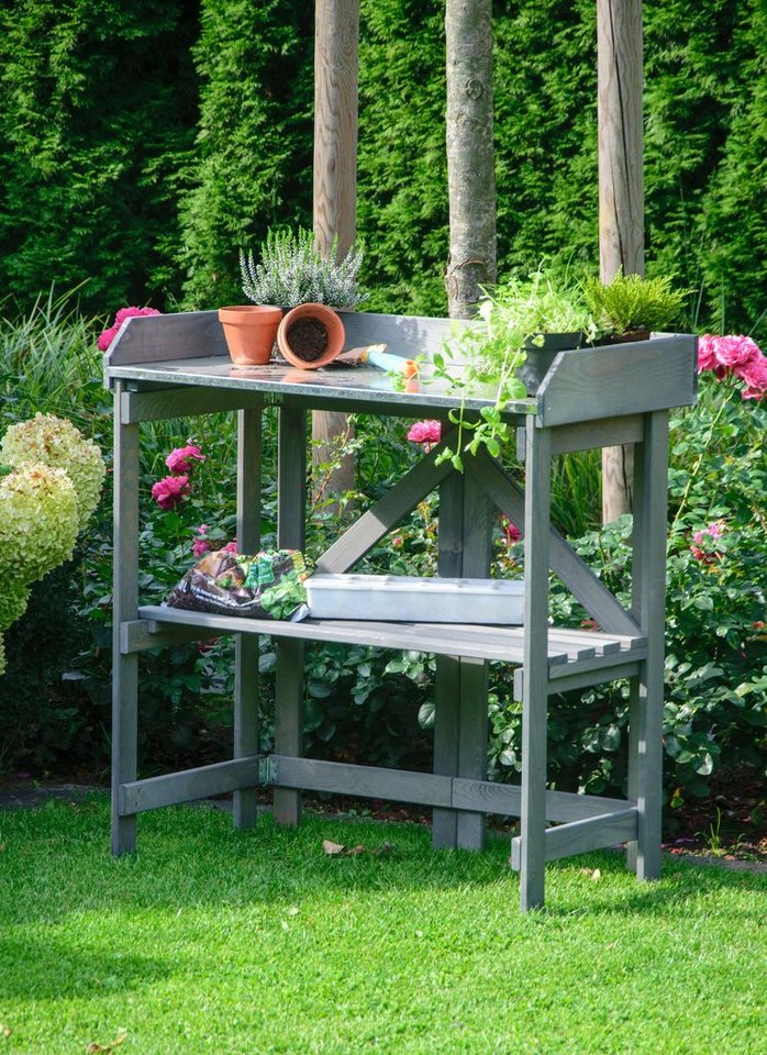dobar Pflanztisch, BxTxH: 85x44x89 cm dobar Pflanztisch, BxTxH: 85x44x89 cm von dobar