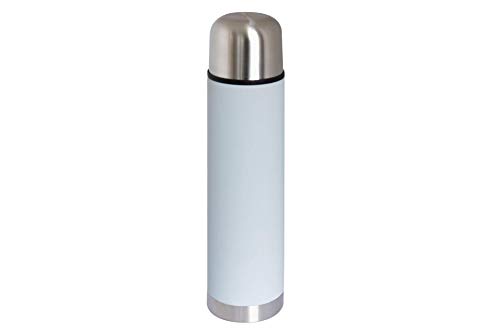dobman exclusive household Thermosflasche Edelstahl hellgrau 0,5 Ltr. Isolierkanne von dobman exclusive household