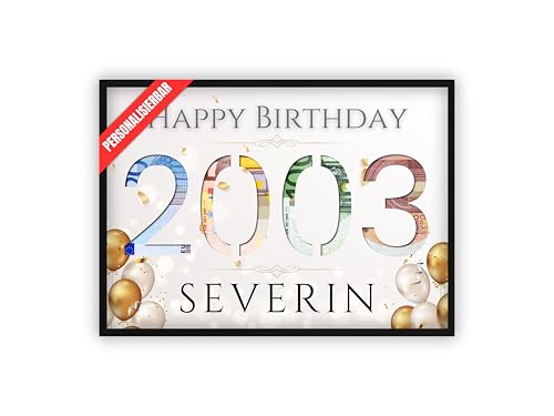 dockyardos® Geldgeschenk zum 22. Geburtstag | Geld kreativ verschenken | Beste Freundin | Geschenkidee für Mann und Frau | Geschenk für Junge und Mädchen von dockyardos