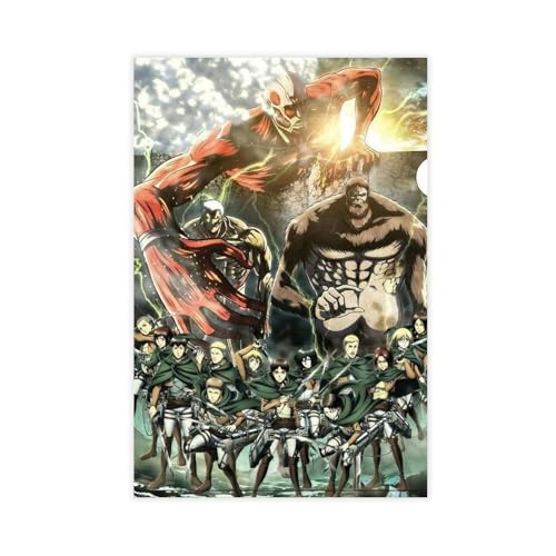 doegka Anime-Poster auf Leinwand, Motiv: Attack on Titan, Schlafzimmer, Dekoration, Landschaft, Büro, Raumdekoration, Geschenk, 30 x 45 cm von doegka