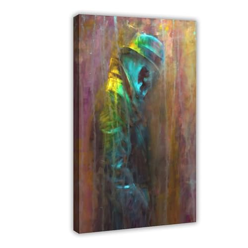 doegka Watchmen Rorschach Comic-Poster, Leinwand-Poster, Wandkunst, Dekordruck, Bild, Gemälde für Wohnzimmer, Schlafzimmer, Dekoration, 40 x 60 cm von doegka