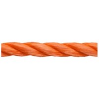 Polypropylenseil gedreht (Ø x L) 10mm x 70m dörner + helmer 190023 Orange von dörner + helmer