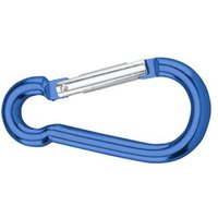 dörner + helmer 4815704 Karabinerhaken Aluminium blau eloxiert 60mm 20St. von dörner + helmer