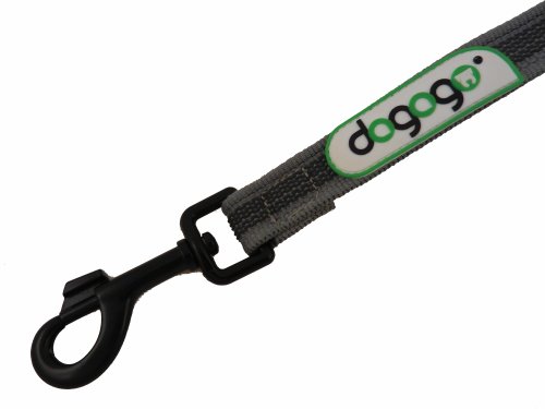 dogogo 13007-20 Gummierte Leine ohne Schlaufe, Silbergrau dogogo 13007-20 Gummierte Leine ohne Schlaufe, Silbergrau von RelaxoPet