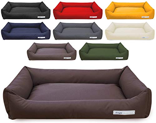 dogsfavorite Hundebett Comfort aus Nylon Gr. M 100 x 75cm braun Hundekissen Hundesofa Hundebetten von dogsfavorite