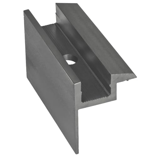 doitBau - 100x PV-Endklemme 30mm in Silber | Befestigungen für Solarmodule | Solarmodul Halterung 30mm | Modulklemmen Solar | Endklemmen 30 mm Silber | Endklemme von doitBau