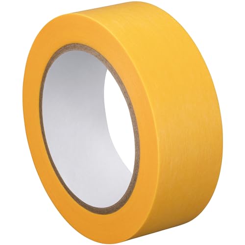 doitBau 32x Goldband 38mm x 50m Premium Maler Abklebeband UV Innen Außen Fineline Tape Lackier Klebeband Japan Washi Papier - rückstandslos entfernbar - extra lange Haftung | wasserabweisend von doitBau