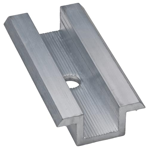 doitBau - 40x PV-Mittelklemme 30 mm in Silber | Befestigungen für Solarmodule | Solarmodul Halterung 30mm | Modulklemmen Solar | Mittelklemmen 30mm Silber | Mittelklemme von doitBau