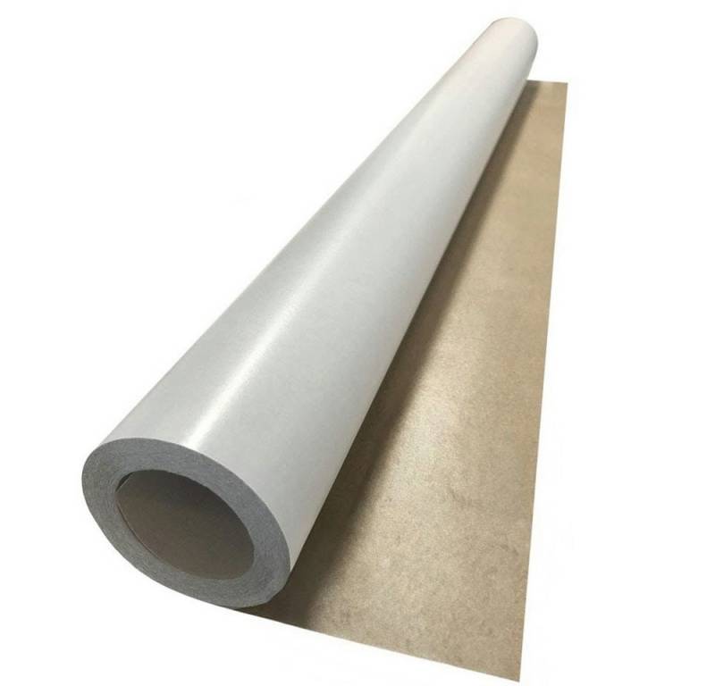 doitBau Abdeckfolie 2x Milchtütenpapier 280g/m² Weiß/Braun 1,3x15,4m 2seitig PE, (2-St) von doitBau