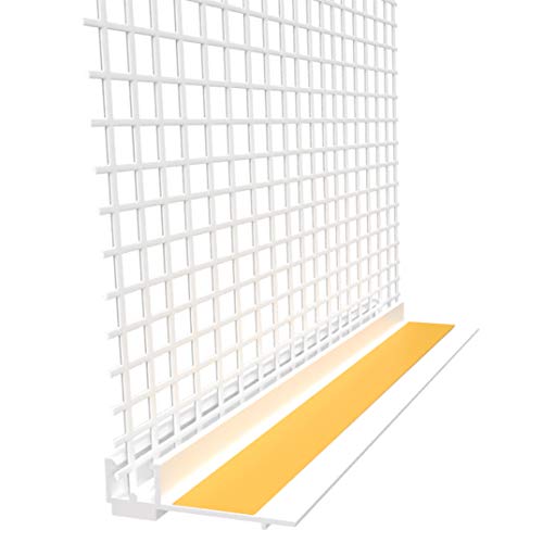 doitBau Anputzleiste PVC – Putzprofil Laibungsprofil mit Gewebe – sauberer 6 mm Putzabschluss stoßfest – 30 Stäbe je 2,6 m = 78 m für WDVS VWS Fenster Türen Fassaden doitBau Anputzleiste PVC – Putzprofil Laibungsprofil mit Gewebe – sauberer 6 mm Putzabschluss stoßfest – 30 Stäbe je 2,6 m = 78 m für WDVS VWS Fenster Türen Fassaden von doitBau