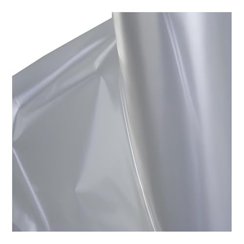 doitBau Baufolie – Abdeckfolie – transparent reißfest LDPE Typ200 – 4m x 25m Rolle 100 m² Schutzfolie für Baustelle Malerarbeiten Renovierung Staubschutz Wetterfest von doitBau