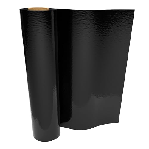 doitBau Baufolie LDPE Typ150 Schwarz - Wasserdichte Abdeckfolie für Baustelle und Renovierung - Reißfeste Schutzplane - 4m x 25m (100m²) von doitBau