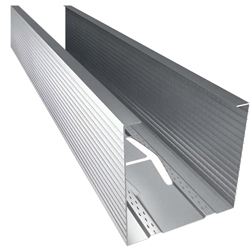 doitBau CW Ständerprofil – Trockenbauprofil – verzinkter Stahl, hohe Tragfähigkeit – 100 x 2600 mm, 16 Stück, 41,6 m Unterkonstruktion Trennwand Vorsatzschale Schallschutz Brandschutz Montage von doitBau