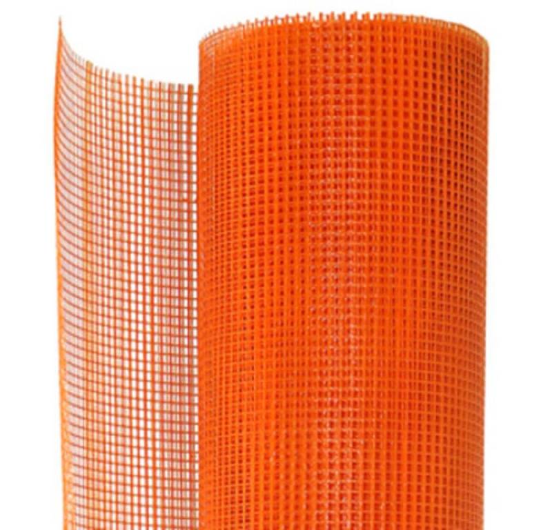 doitBau Glasfasergewebe 2 Rollen Armierungsgewebe 170g/m² Orange je 50m² WDVS, (2-St., 2 Rollen (100m) von doitBau