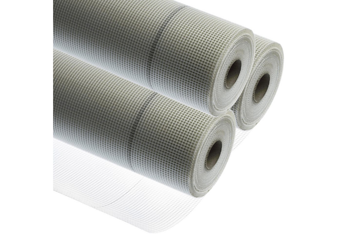 doitBau Glasfasergewebe 3 Rollen Armierungsgewebe 210g/m² je 50m² Panzergewebe, (3-St., 3 Rollen (150m) von doitBau
