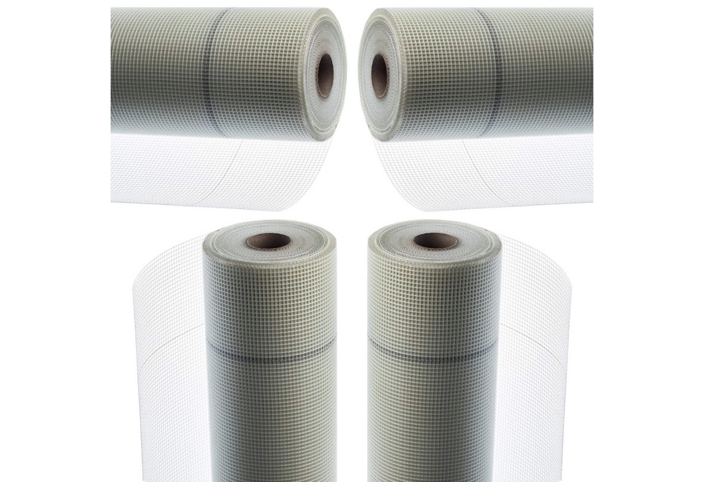 doitBau Glasfasergewebe 4 Rollen Armierungsgewebe 330g/m² je 25m² Panzergewebe, (4-St., 4 Rollen (100m) von doitBau