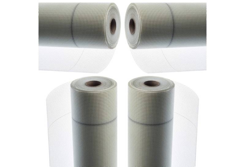 doitBau Glasfasergewebe 4 Rollen Armierungsgewebe 330g/m² je 25m² Panzergewebe, (4-St., 4 Rollen (100m) von doitBau