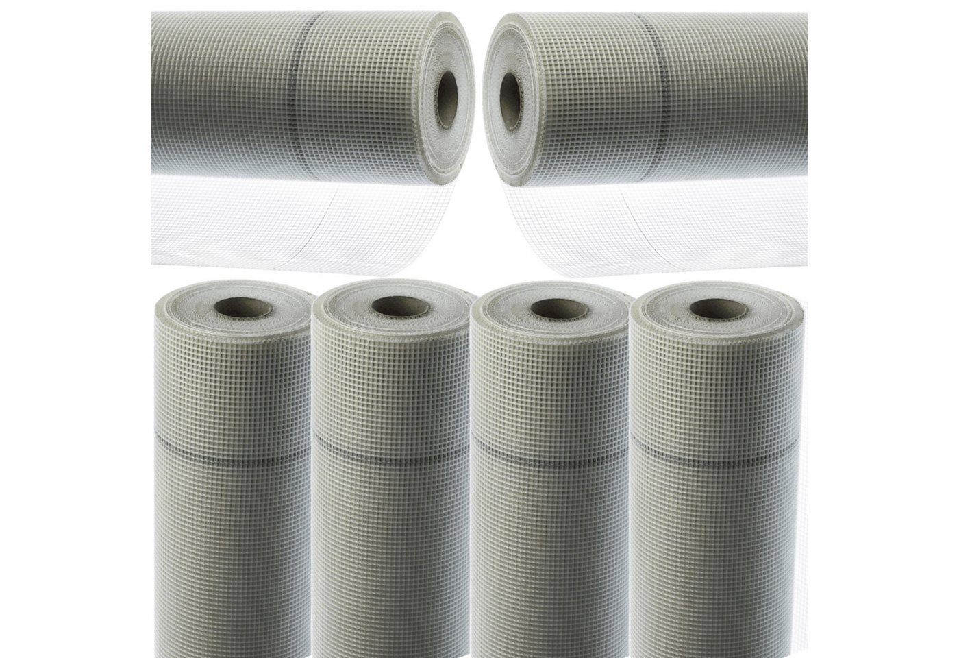 doitBau Glasfasergewebe 6 Rollen Armierungsgewebe 75g/m² je 50m² Innenputzgewebe, (6-St., 6 Rollen (300m) von doitBau