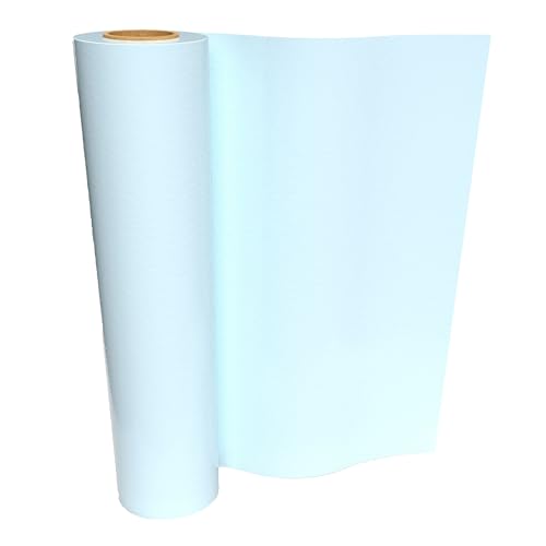 doitBau Glasschutzfolie – Schutzfolie selbsthaftend – UV-beständig & rückstandsfrei abziehbar, Fensterschutz bei Malerarbeiten – 50 cm x 100 m 2 Rollen 100 m² Farbe Transparent für Innen und Außen von doitBau