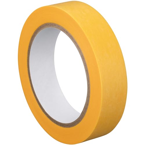 doitBau Goldband 25mm x 50m Premium Maler Abklebeband UV Innen Außen Fineline Tape Lackier Klebeband Lack Farbe Washi - schmal - rückstandslos entfernbar - scharfe Kanten - saubere Linien von doitBau