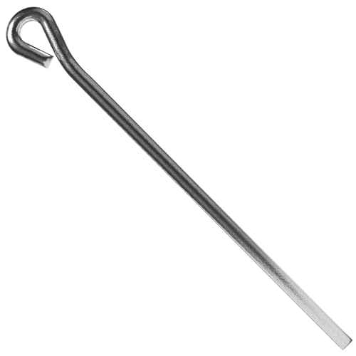 doitBau Ösendraht – Abhängedraht für CD-Deckenprofil – verzinkter formstabiler Stahl 0,8mm – 125 x 4 mm Länge je Stab, 50 Stück für Unterkonstruktion Gipskartondecke flexibel nachjustierbar von doitBau