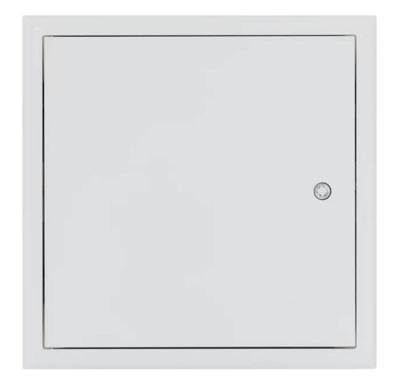 doitBau Revisionsklappe 10x Revisionsklappe weiß 30cm x 30cm mit Vierkantschlüssel (10-St) von doitBau