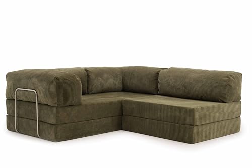 domyou NESTI MINI Cordsofa 3-Sitzer, Bequemes Wohnzimmersofa, Kompaktes Sofa für kleine Räume, Loft-Stil, Bequemes Sitzen, Modernes Design domyou NESTI MINI Cordsofa 3-Sitzer, Bequemes Wohnzimmersofa, Kompaktes Sofa für kleine Räume, Loft-Stil, Bequemes Sitzen, Modernes Design von domyou