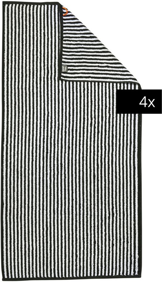 done.® Duschtücher DAILY SHAPES, Jacquard-Walkfrottier (4-St) von done.®