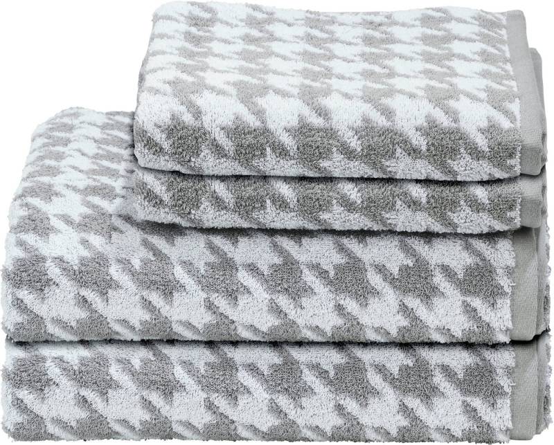done.® Handtuch Set Daily Shapes Bird, Jacquard-Walkfrottier (Set, 4-St), Jacquardgewebe, in verschiedenen Set-Varianten erhältlich von done.®